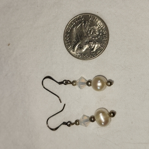 Vintage Beaded Earrings‎ Fish Hook